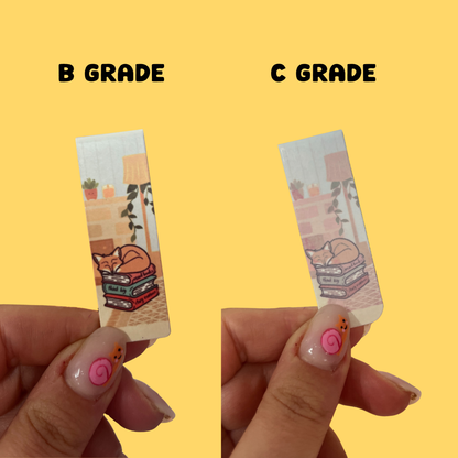 SECONDS Stay Curious Magnetic Bookmark ft. Maple the Fox