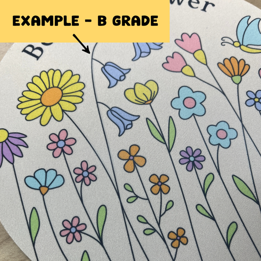 SECONDS Be a Wildflower Mouse Pad