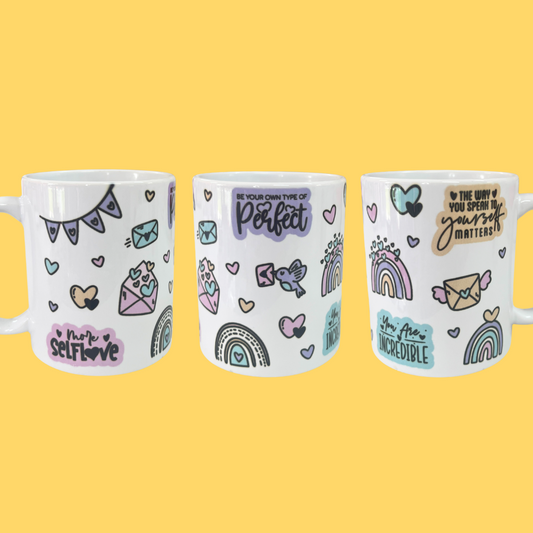 SECONDS Self Love Ceramic Mug