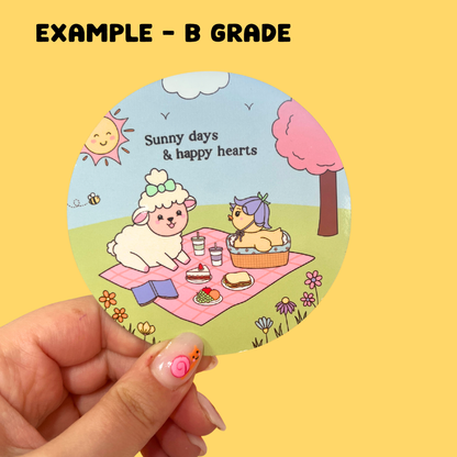 SECONDS Sunny Days & Happy Hearts Coaster