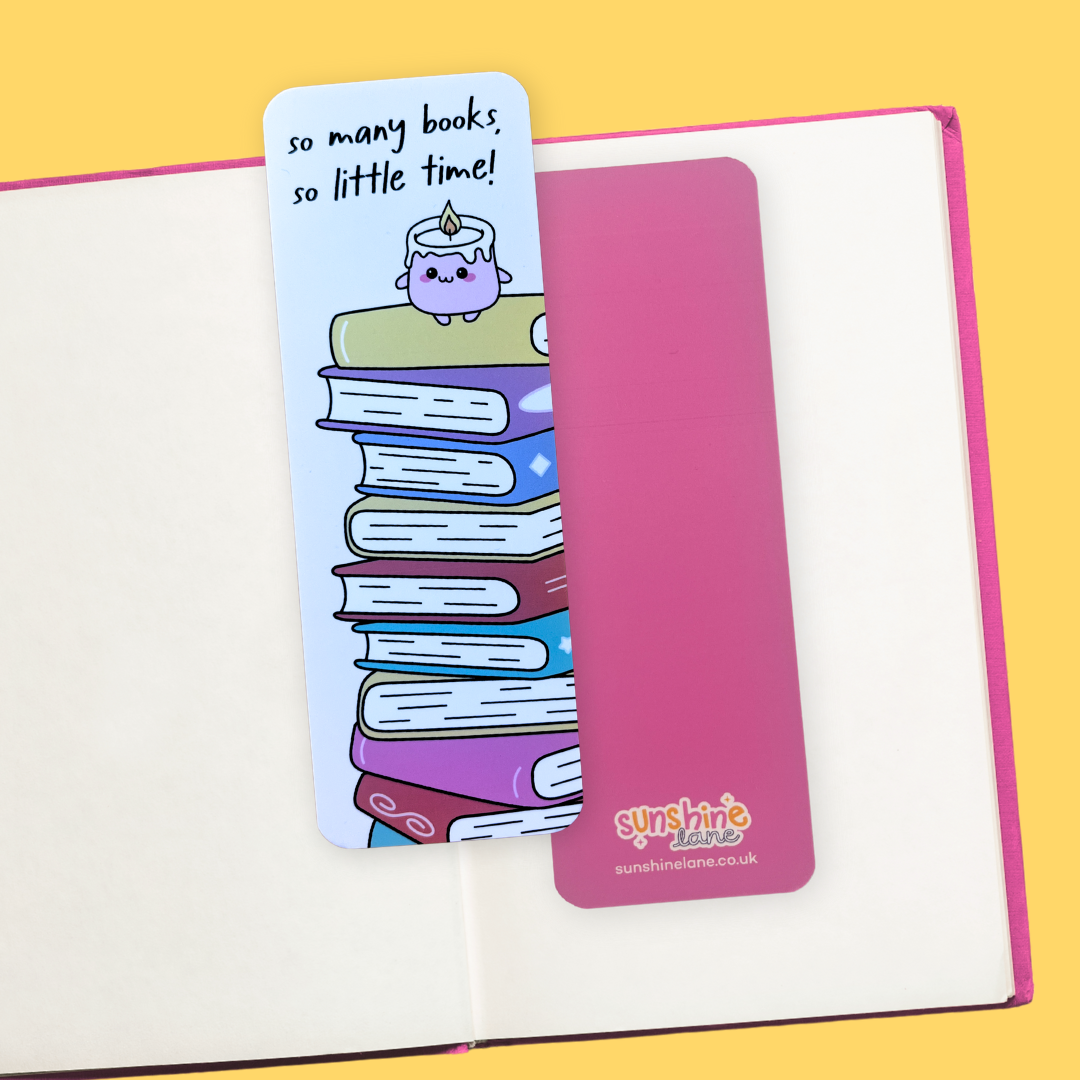So Many Books Bookmark