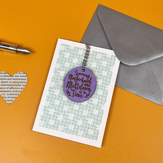 Surviving Motherhood Card - Funny Mum Gift