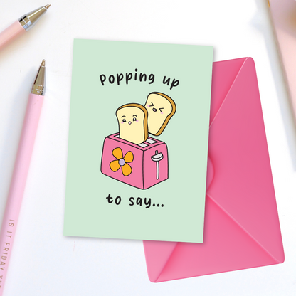 Punny Food Greetings Card Mystery Bundle - 5 cards for £3.50!