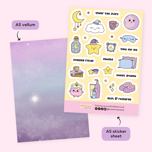 Under the Stars: A Journaling Kit for Gentle Evenings