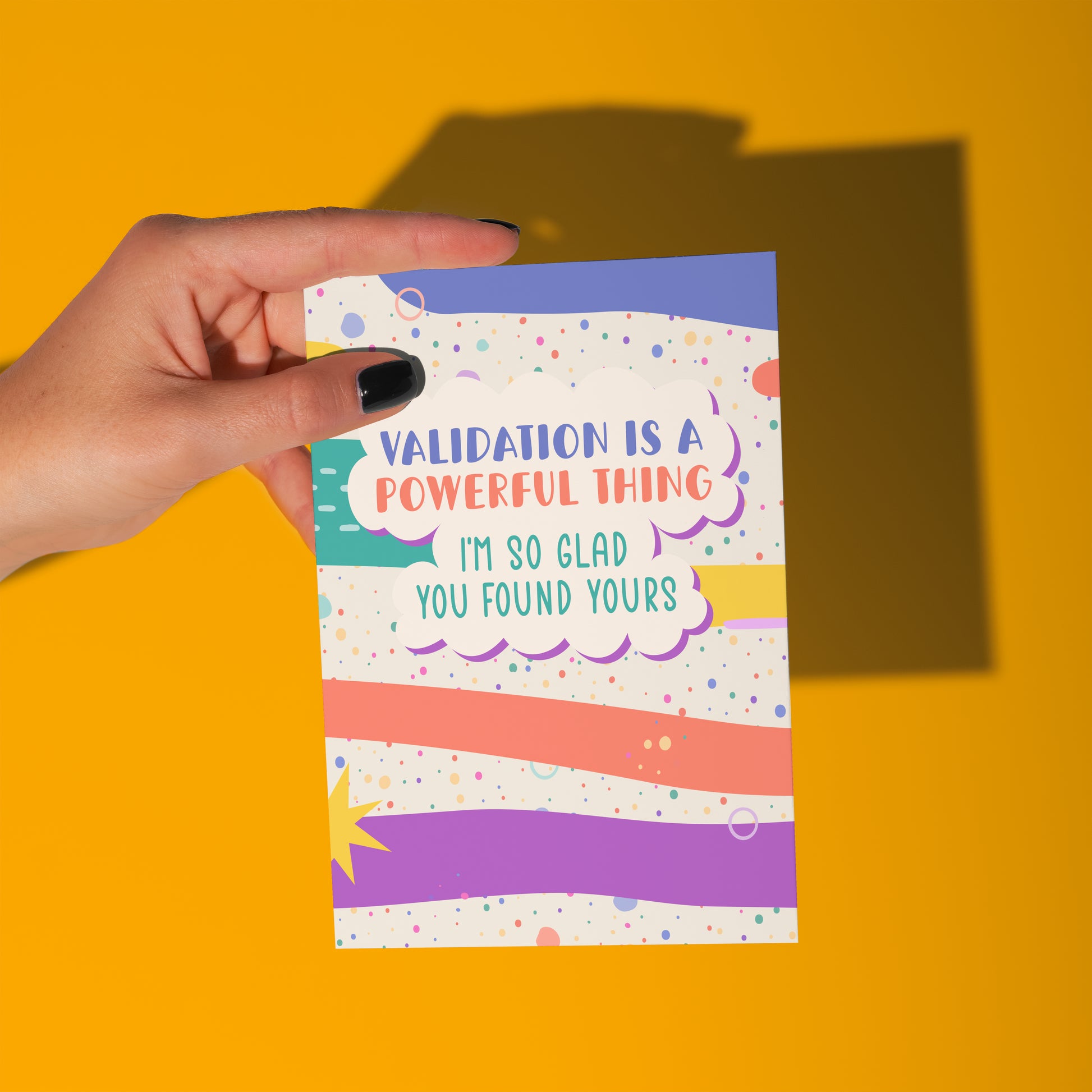 Self Validation Cards.pdf Neurodivergent Validation Card - Self Discovery and Acceptance ...