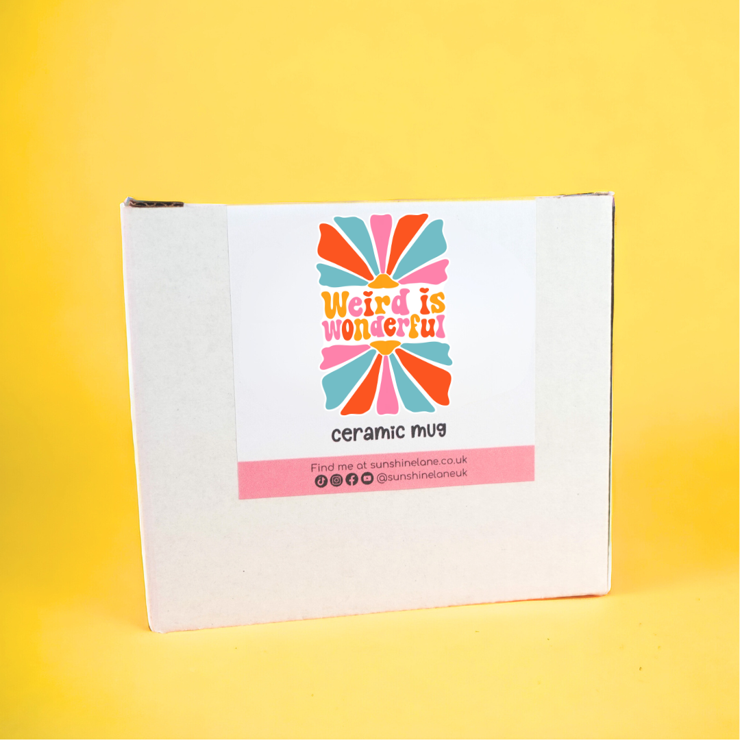 SECONDS Weird is Wonderful Ceramic Mug