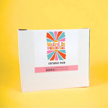 SECONDS Weird is Wonderful Ceramic Mug