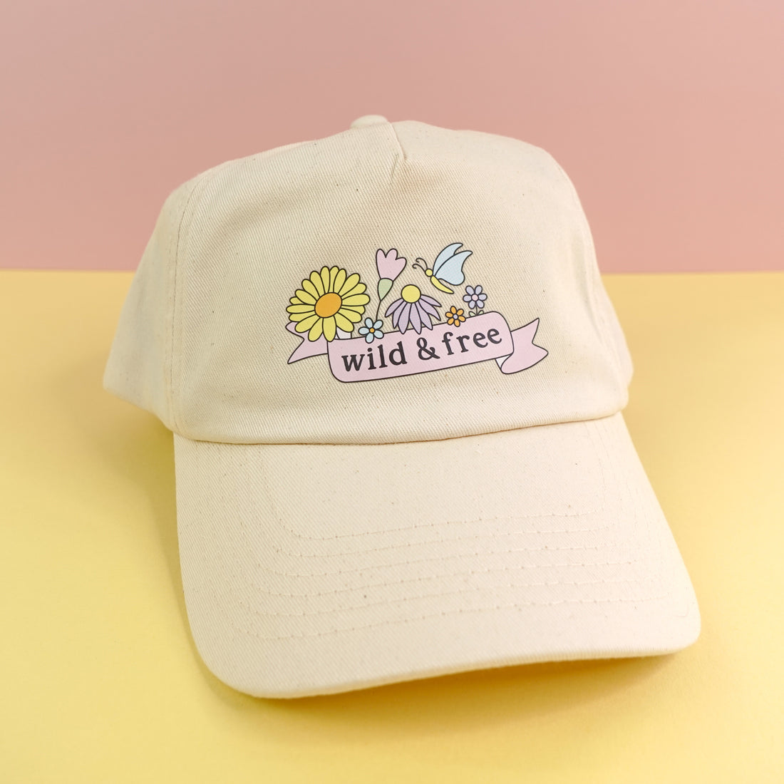 Wild and Free Baseball Cap Sunshine Lane