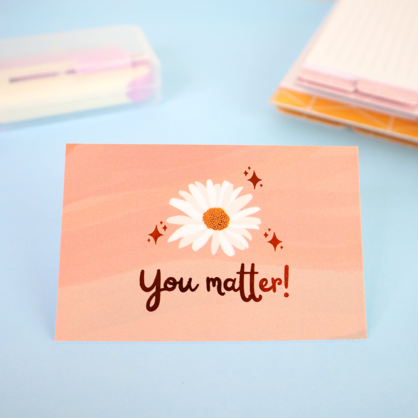 'You Matter' Foiled Affirmation Card